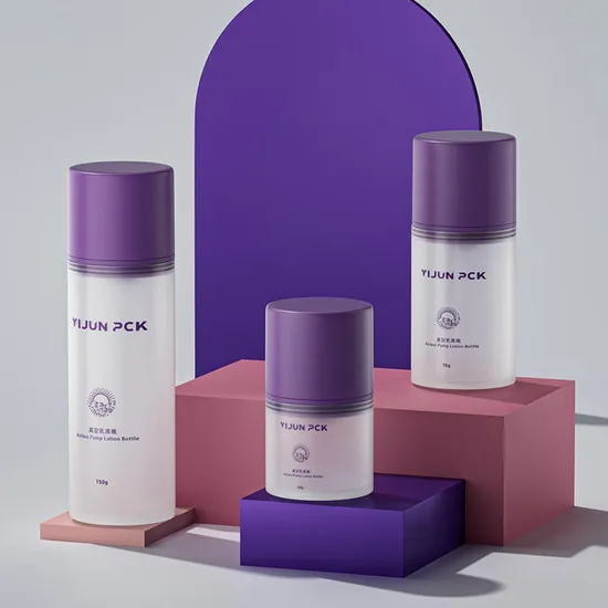 New Arrival Plastic Cosmetic Packaging Container Lotion Cream Airless Pump Bottle 