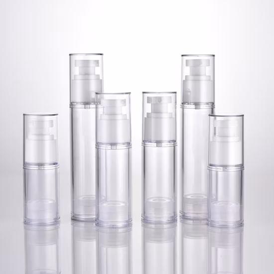 New Design Serum Airless Pump Bottle with Different Lotion and Spray Pump