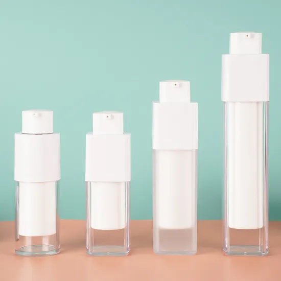 15ml 30ml 50ml Airless Dispenser Twist Lotion Pump Skincare Cosmetic Foundation Airless Pump Bottle 